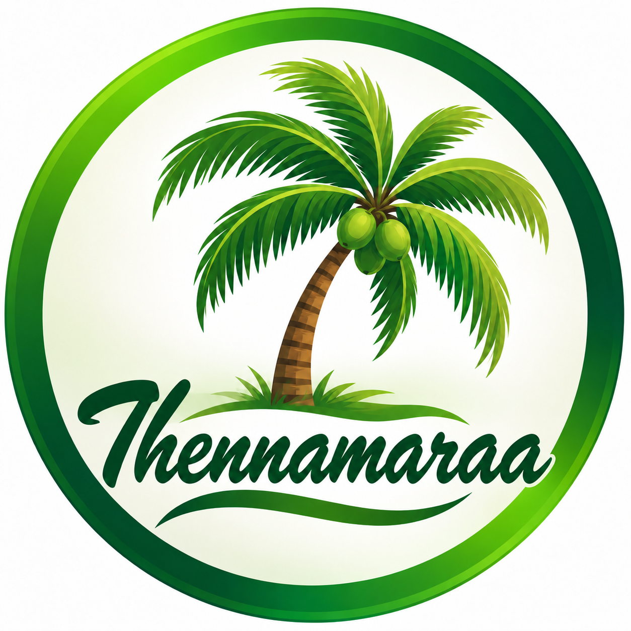 Thennamaraa coconut tree emblem